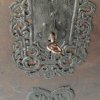 Barock Rundbuckeltruhe – Bild 6