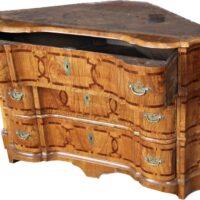 Barock Eckschrank Esche – Bild 6