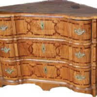 Barock Eckschrank Esche – Bild 5