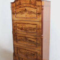 Louis Philippe Blenderschrank Nussbaum – Bild 2