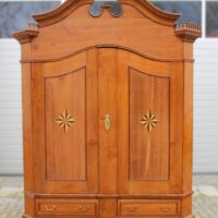 Barock Dielenschrank Eiche
