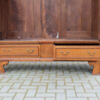 Barock Dielenschrank Eiche – Bild 8